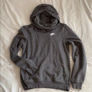 Dark gray Nike hoodie